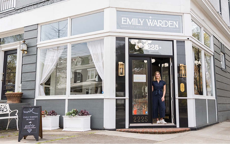 Emily Warden Designs, Forbes 30 under 30, Emily Warden B.F.A. class of 2017