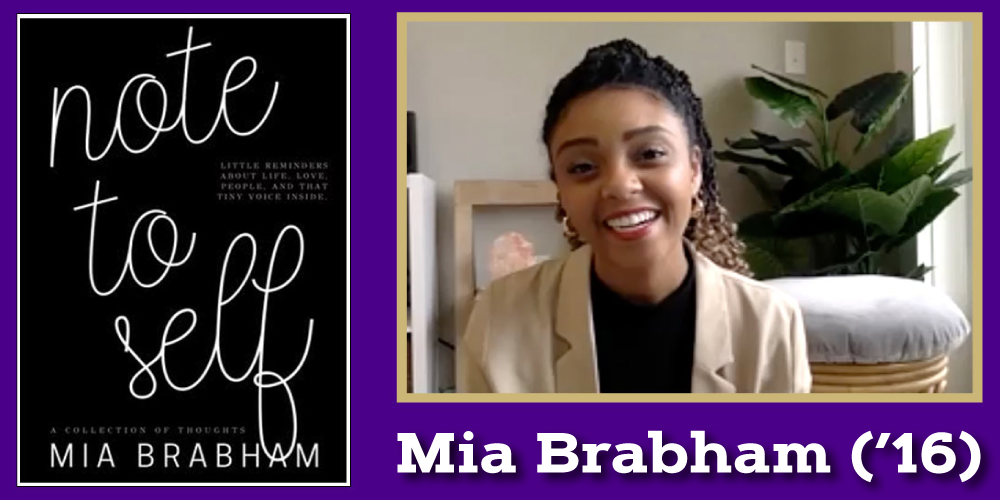 Author Mia Brabham ('16) Shares the Power in the In-Between