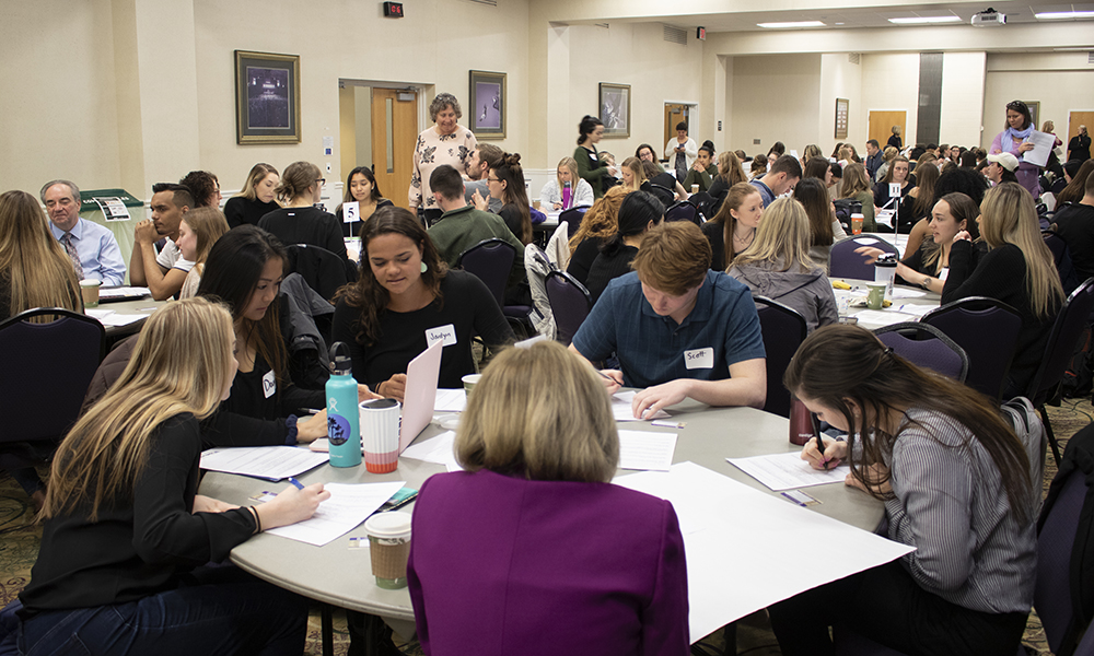 JMU students participate in Health Policy Summit