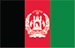 Black, red, and green flag of Afghanistan.