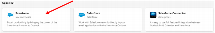 Salesforce Add-in