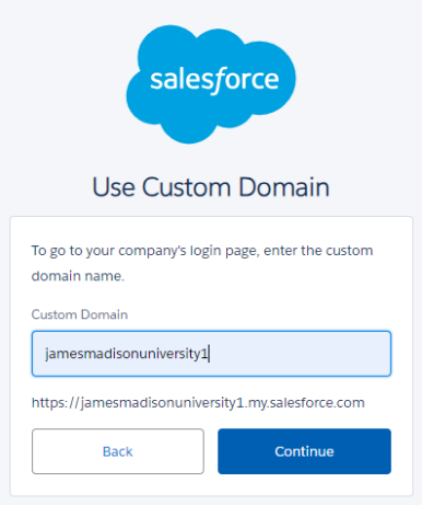 James Madison Custom Domain