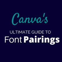 image for Canva's font pairing resource