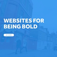image of Weebly landing page
