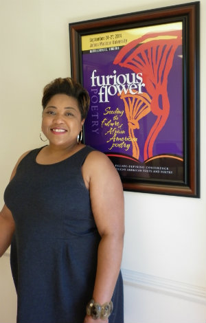 DaMaris Hill visits Furious Flower (spring 2016)