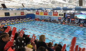 Hart School students volunteer at nationals swimming event -  2019