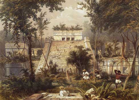 Tulum by Catherwood, 1844
