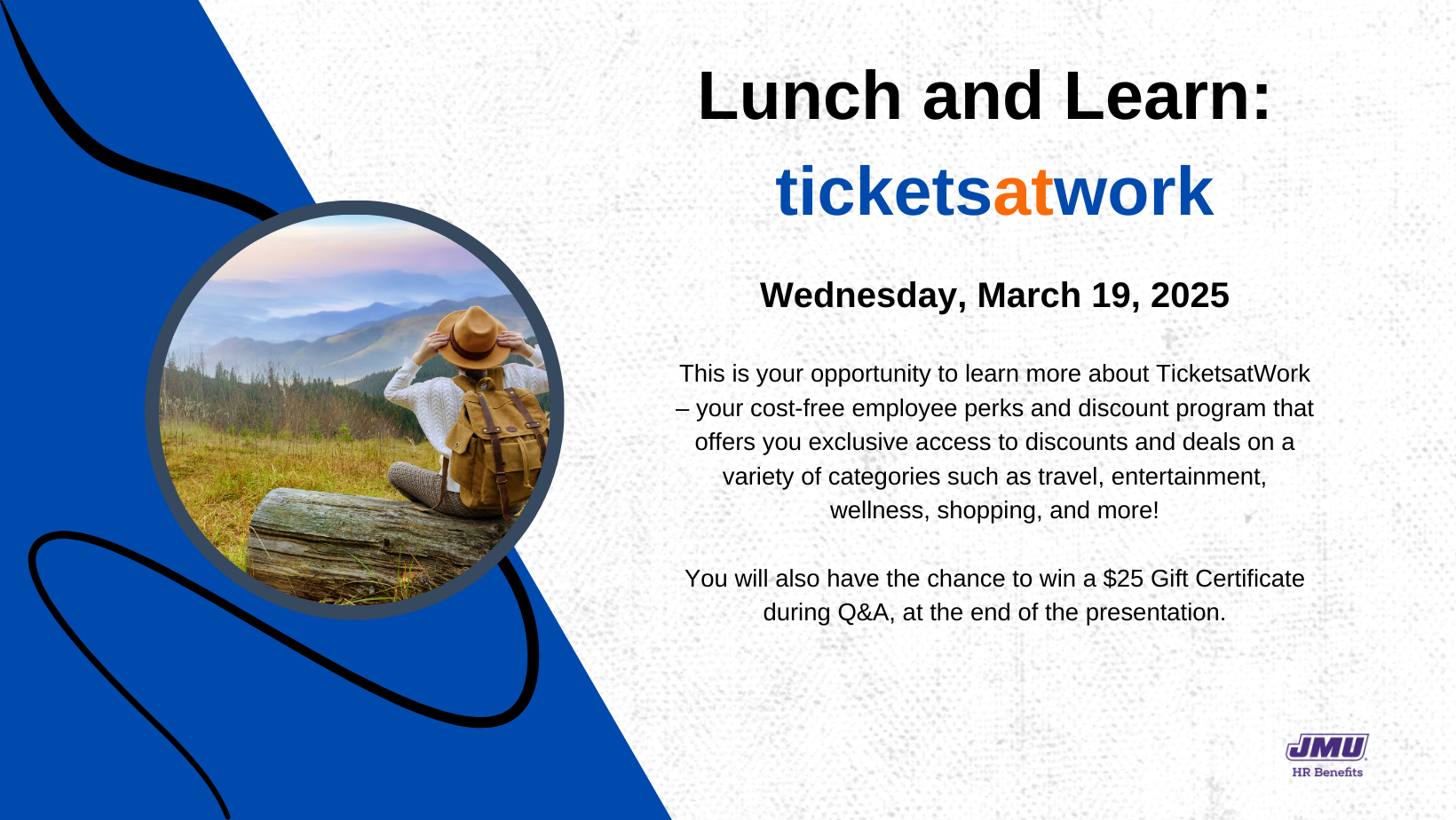 Lunch & Learn - TicketsatWork