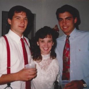 Todd, Karen and Matt in 1991