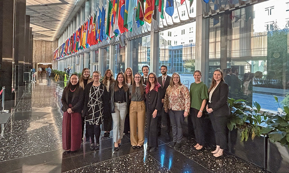 Students in associate professor Christina Kilby’s Global Religions and Cultures course, Buddhism in the Modern World, contributed research as part of the JMU Diplomacy and Defense Lab’s collaboration with the U.S. Department of State.