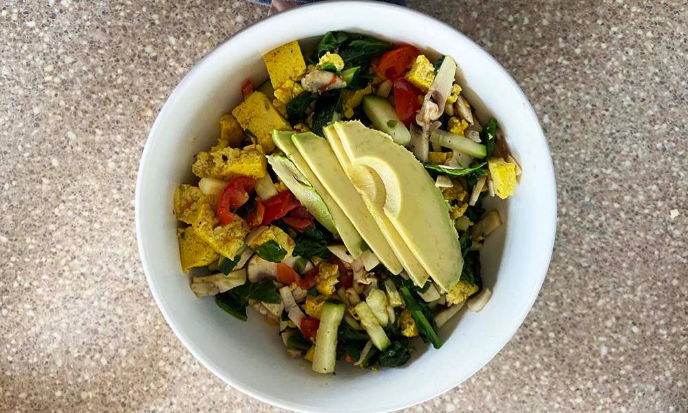 Tofu Breakfast Scramble