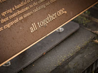 All Together One Plaque