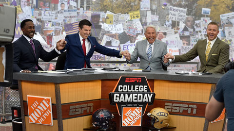 College GameDay Set at JMU