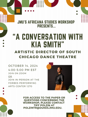 A conversation with Kia Smith