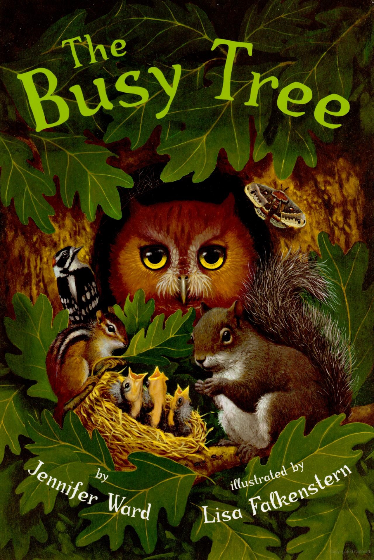 The Busy Tree Storywalk Book Cover