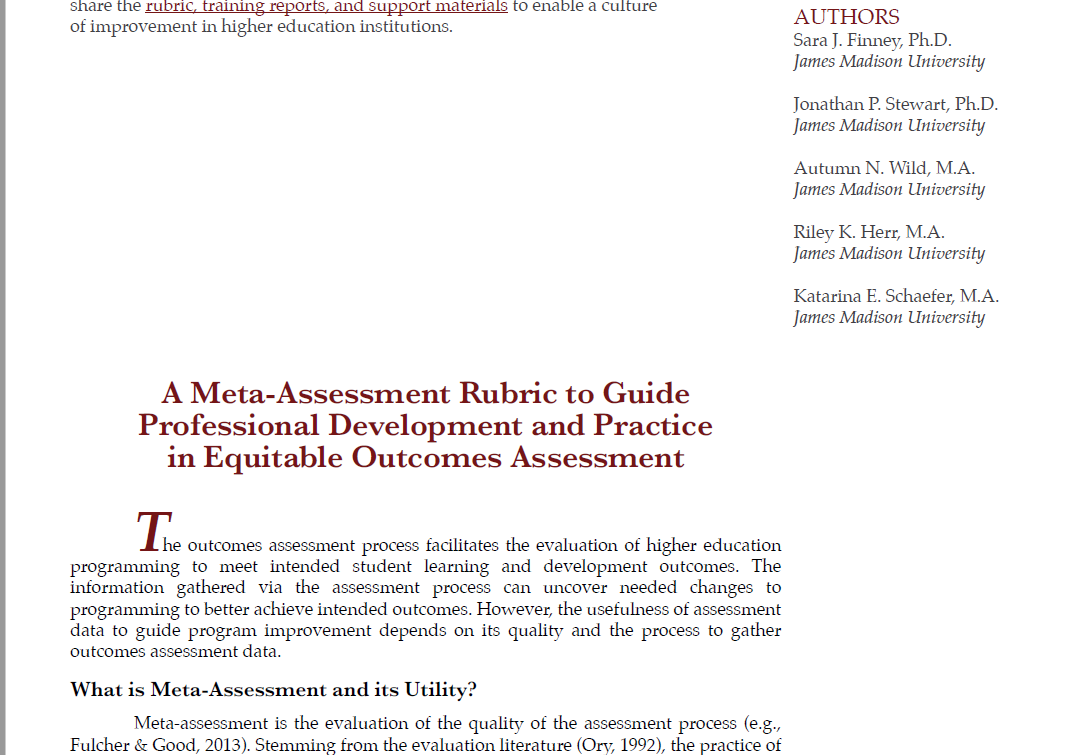 Assessing Available Resources and Materials