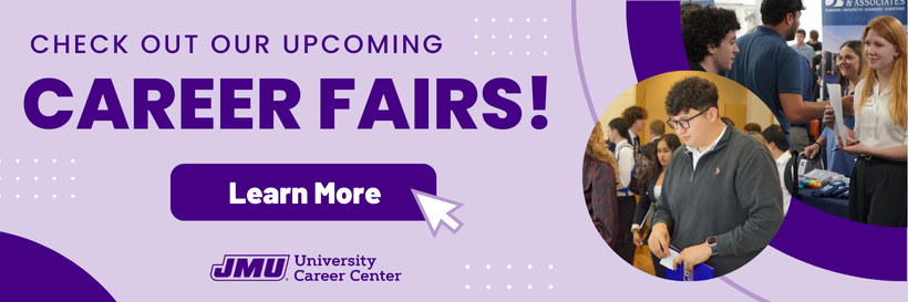 Check out our upcoming career fairs! Click to learn more.