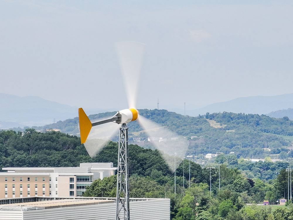 jmu's wind turbine