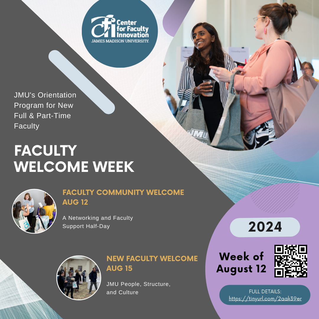 image for Faculty Welcome Week