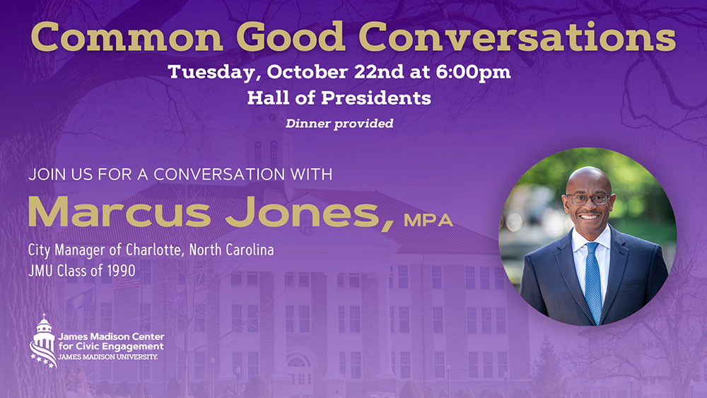 Common Good Conversation with Marcus Jones