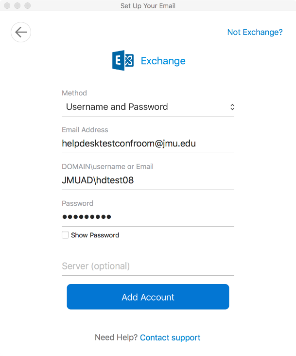 open a shared exchange mailbox in outlook for mac