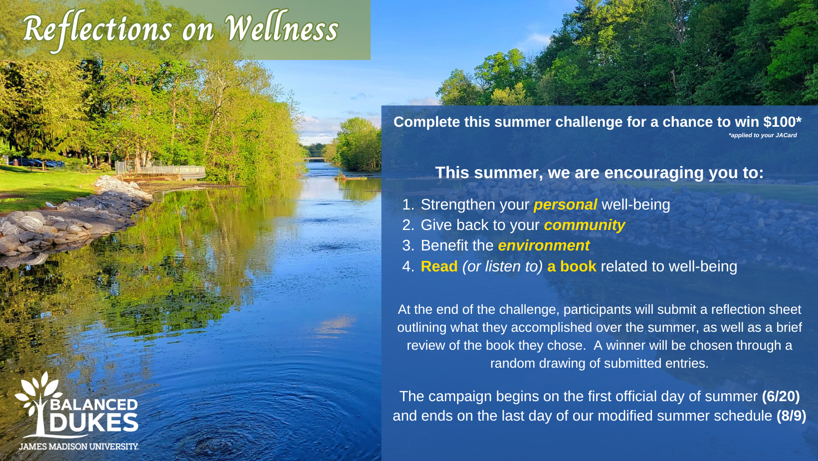 Reflections on Wellness