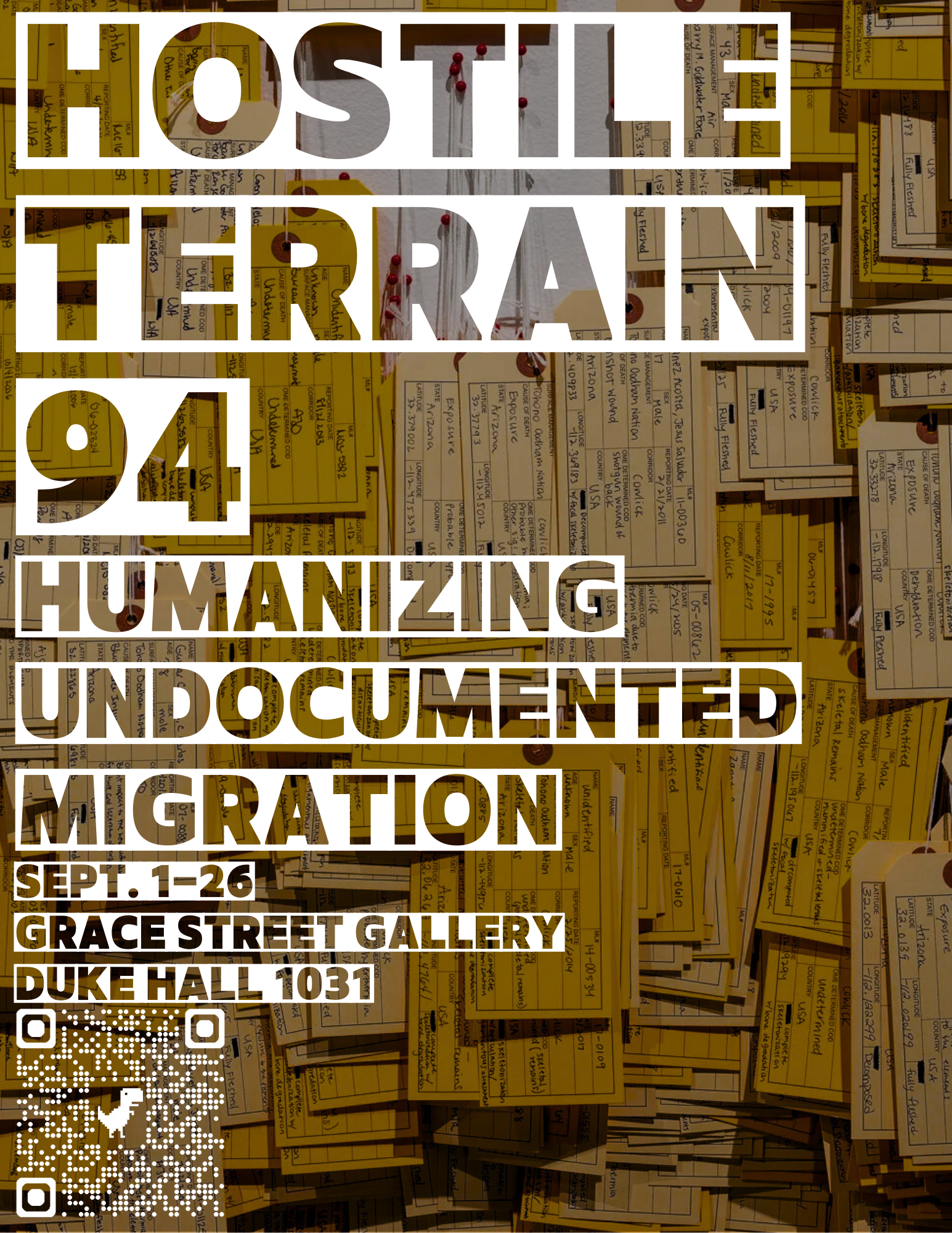 Hostle terrain 94 Humanizing Undocument Migration