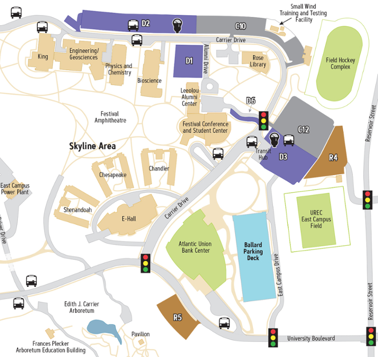 Skyline Area Map