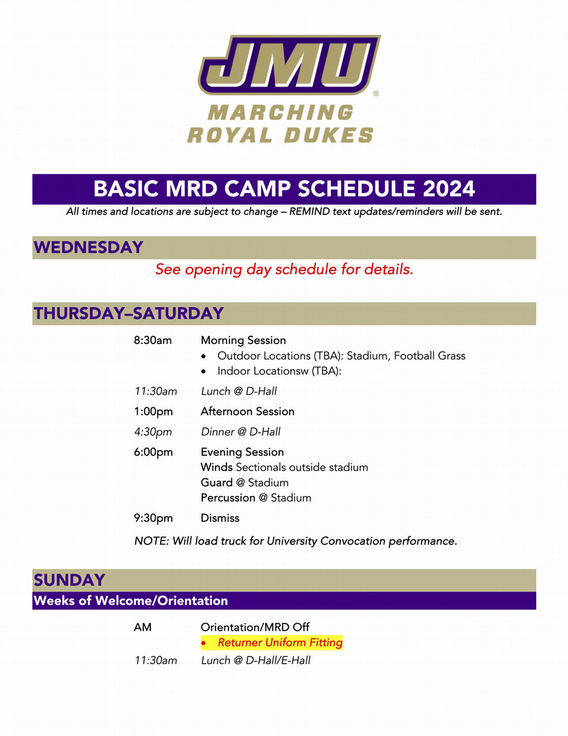 MRD CAMP Basic Schedule 2024.1