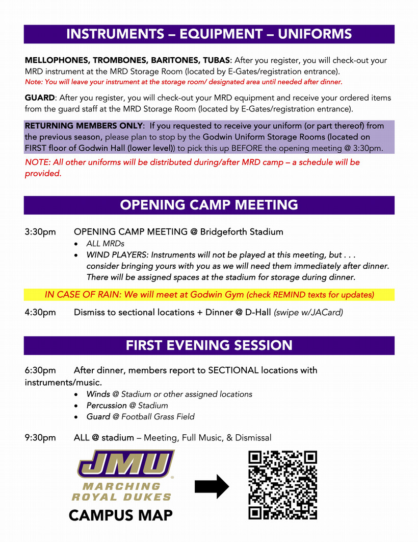 MRD Camp Opening Day Schedule Pg2