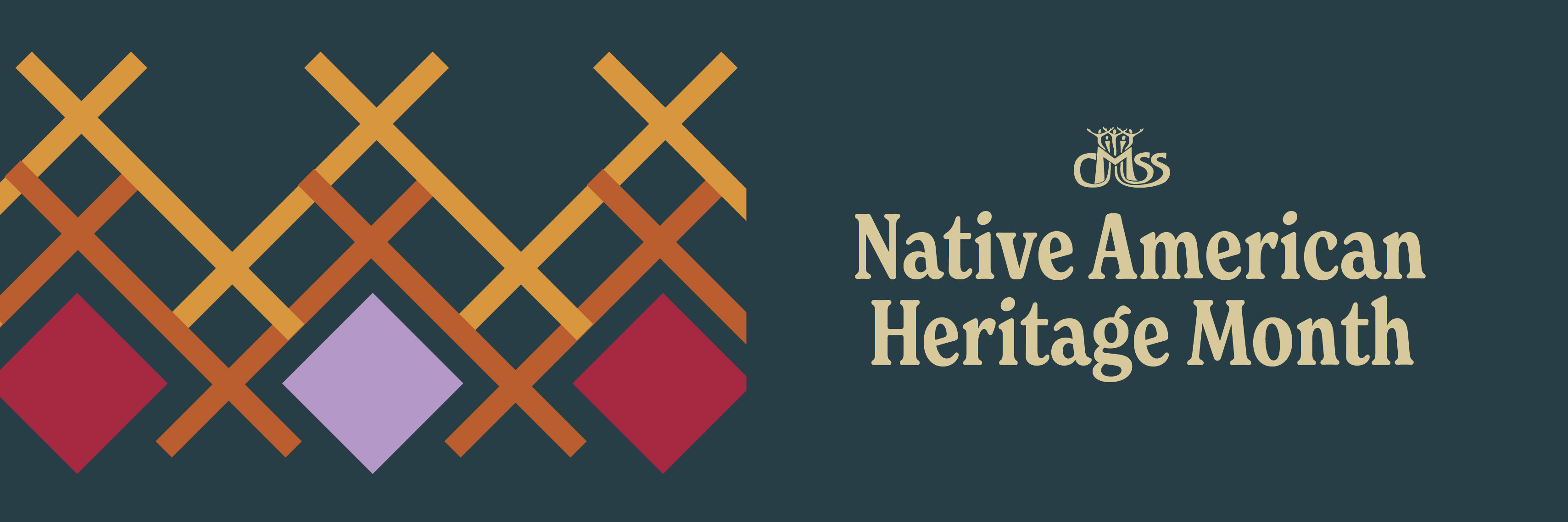 Native American History Month Banner