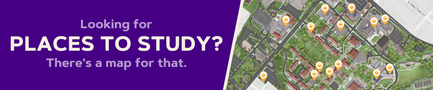 Looking for Places to Study? There's a map for that. partial map