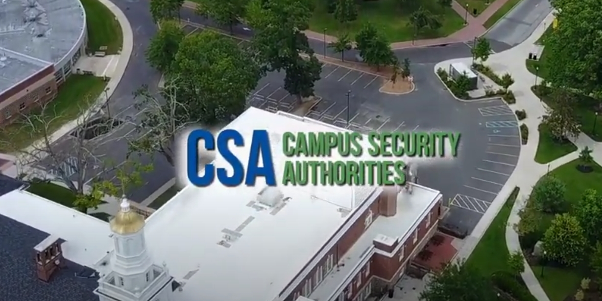 JMU Clery Campus Security Authority Training Video