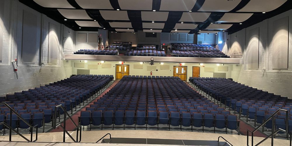 Memorial Hall Auditorium center stage view