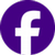 Purple circular logo featuring the letter "f" for Facebook.